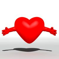 Heart with Arm