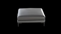 Harper Ottoman artificial leather