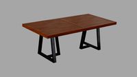 Alain Dining Table walnut wood