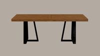 Alain Dining Table pine wood