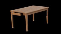 Vance Dining Table walnut wood