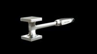 Kitchnwares meat Hammer black rubber