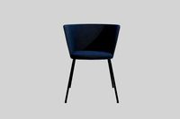 Verve 4 leg-blue fabric