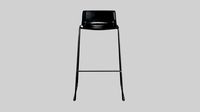 PATO Stool-black painted