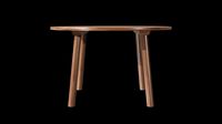 TARO TABLE 6121-oak smoked oiled