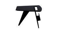 MagazineTable-black Lacquered