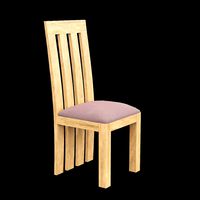 Chair wooden 09