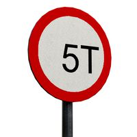 Load-limitroadsign