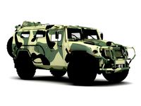 3D Gaz Tigr model
