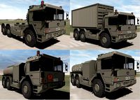 RABA H25 Four Truck Set