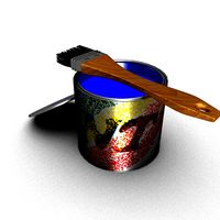 Paint and Brush