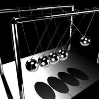 newton'cradle ballance balls