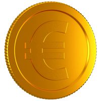 Euro Gold Coin 01