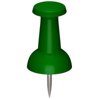 Assorted Push Pin green