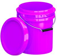 Food Grade 5l Plastic Bucket Purple