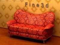 01Multiplayer sofa013 3D Model