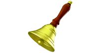 Gold Hand Bell