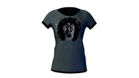 Lowpoly Female Graphic T-Shirt game ready with multiple colors