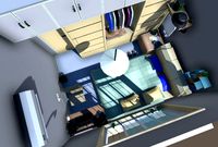 lowpoly bedroom