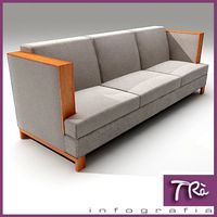 LIVING HIGH ARM SOFA