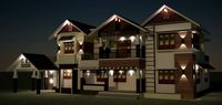 House at 6 PM