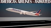 American Airlines Animated.