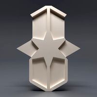 Gypsum 3D panel 26