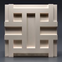 Gypsum 3D panel 22