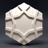 Gypsum 3D panel 2