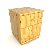 Pinewood bedside (small)