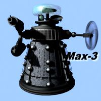 Killer Robot KillBot Sci Fi Character