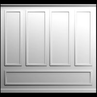 Wall panel - gypsum stucco