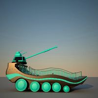Scifi Smooth Tank
