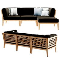 Milton Outdoor Modular Sofa