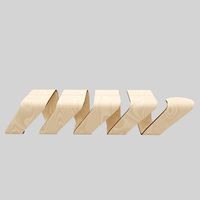 Designer Wooden Bench-Spiral