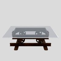 Railroad Cart Coffee Table