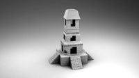 Mayan tower