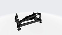 Trainer for legs with weight