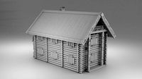 Russian house Izba