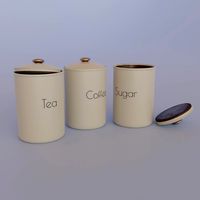 Tea Coffee And Sugar Pots