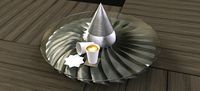 TURBOFAN COFFEE TABLE 2019