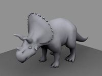 Triceratops dino dinosaur dinosaurus 3D Model