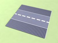 LEGO ROAD BOARD 25.5CM X 25.5CM X 25.5CM