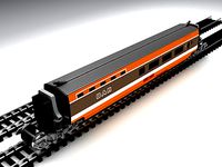 TGV HIGH-SPEED TRAIN GEN-1 1ST CLASS BAR CAR