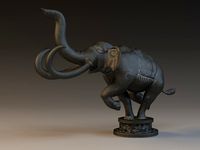 Elephants bronze elephants statues ancient war elephants