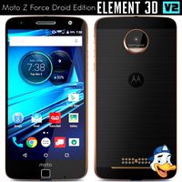 Moto Z Force Droid Edition for Element 3D