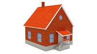 Low poly house