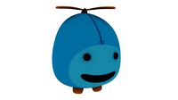Cartoon copter - character