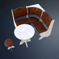 Dining Area corner Sofa05