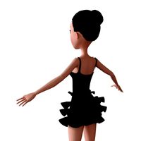 Dance girl NO RIG